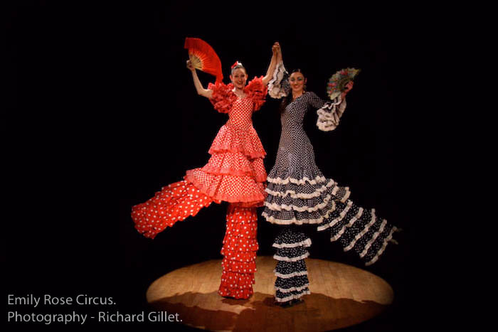 Fabulous Flamenco Ladies Emily Rose and Madam Mango